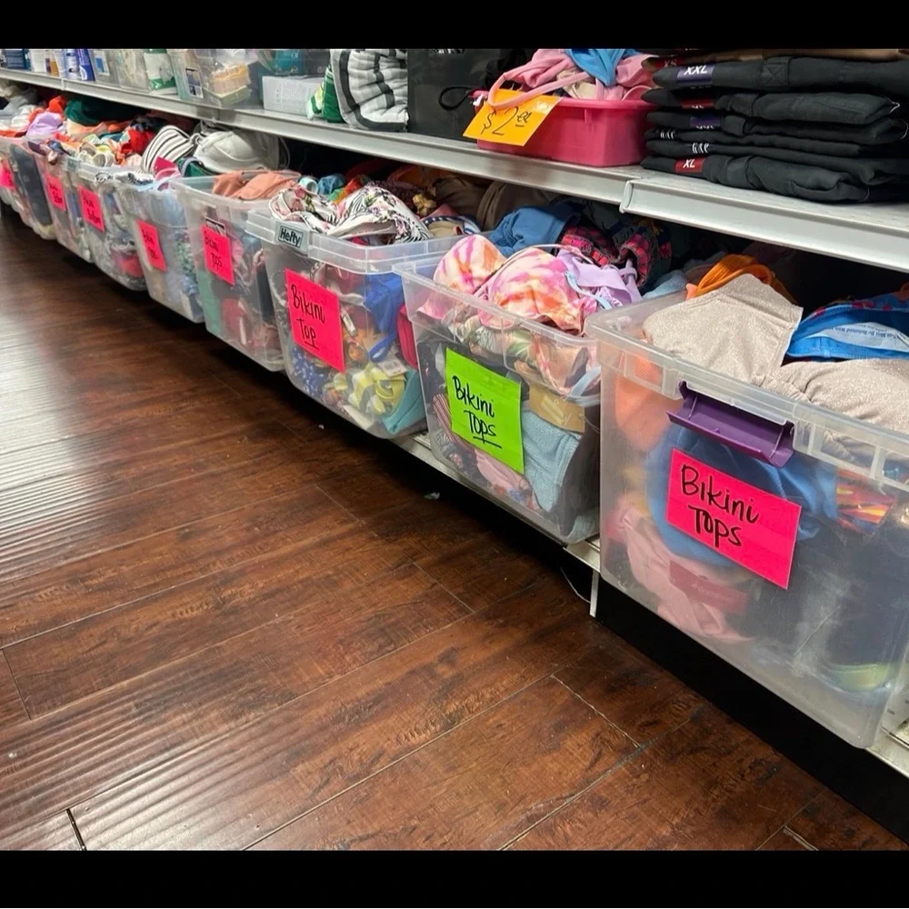 Wholesale Bundle 50 pc Lot - Bikini tops and bottoms - Resellers Swimwear lot - Picture 3 of 4